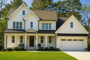 Elegant 2-Story Transitional House Plan with CAD Designs