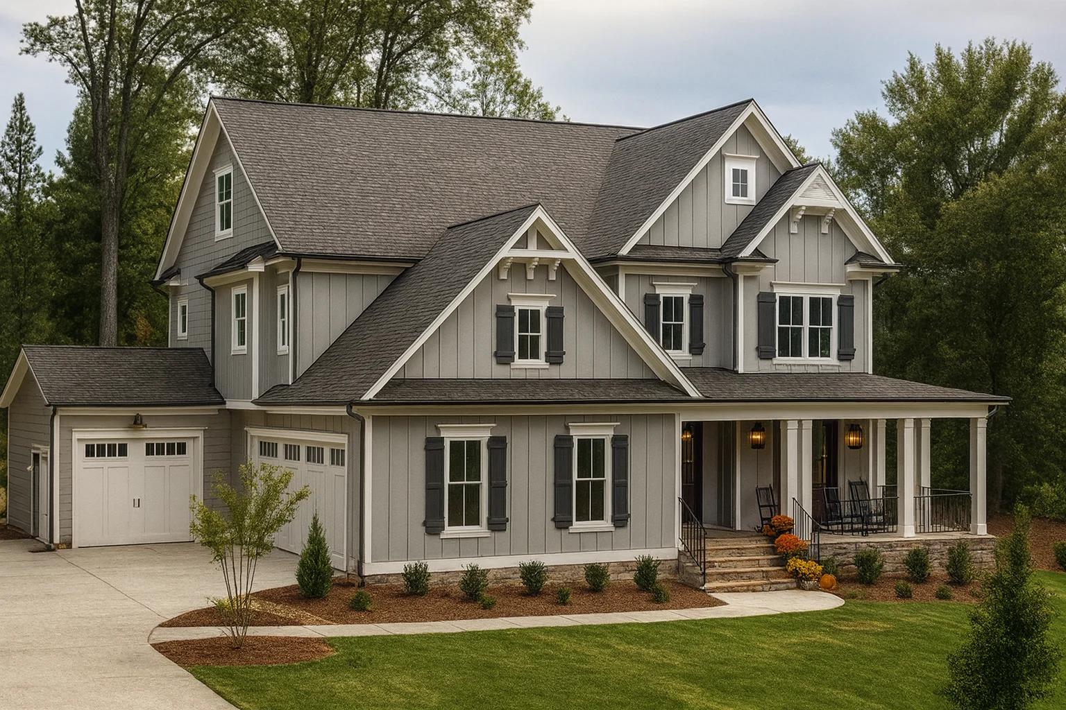 Charming 2-Story House Plan with Basement & CAD Blueprints