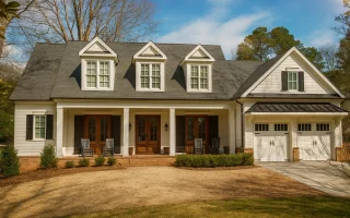Plan  18-1895 - Moab Oasis |  Southern Colonial - 5-Bed, 3.5-Bath, 3,539 SF