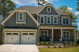 Spacious 2-Story Home Design with Traditional Craftsman Blueprint