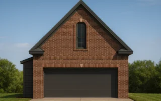 Plan  8-1931 - Auburn Station Manor  | Traditional Garage - 0-Bed, 1-Bath, 419 SF