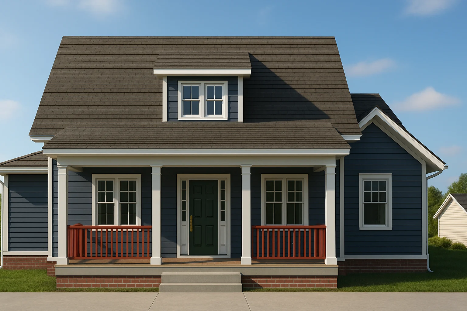 4-Bed, 3-Bath, 2400 SF Craftsman House Plan