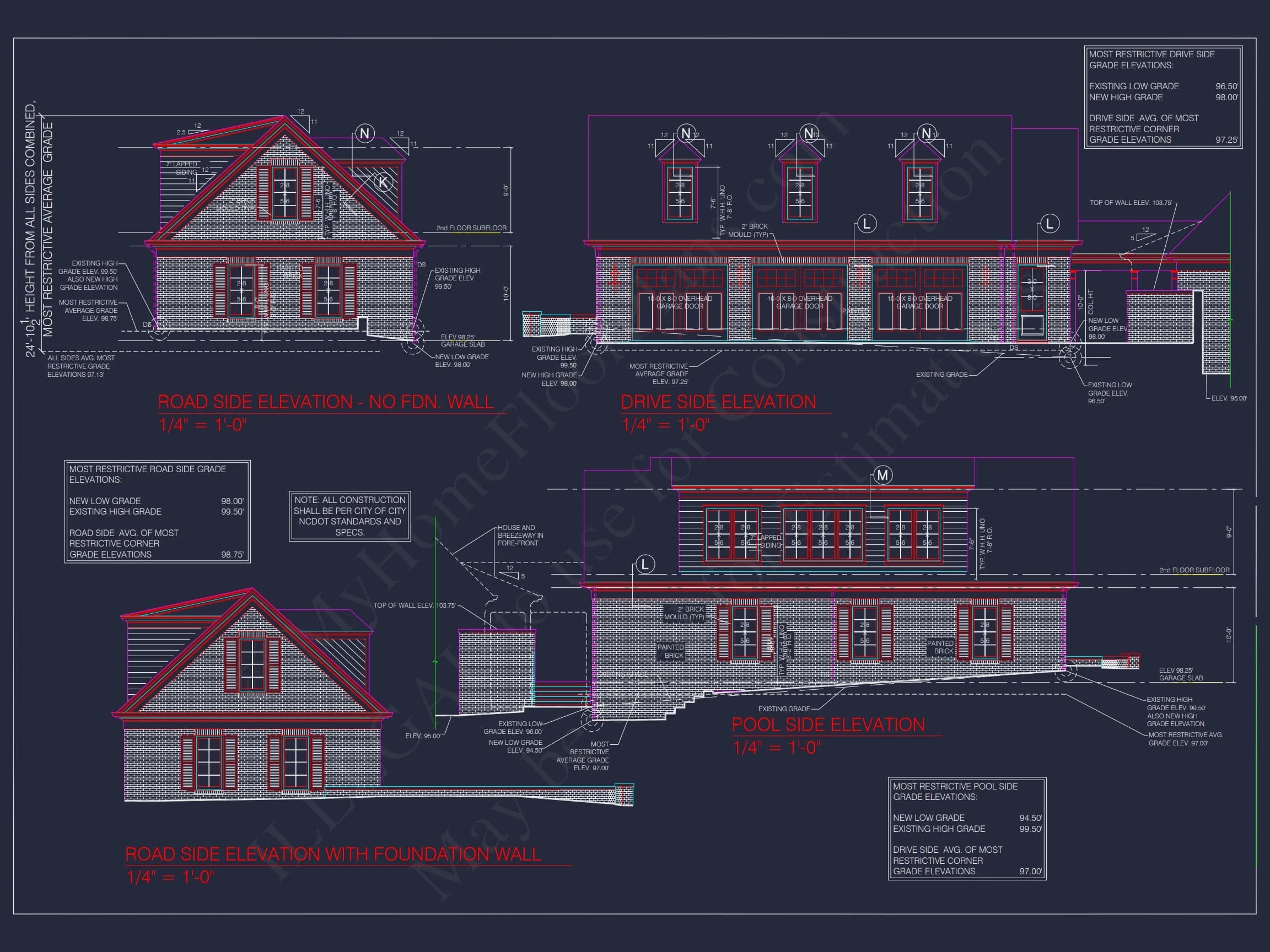 19-1688 HOUSE PLAN - 820 SF Colonial Revival Garage Plan 3 0-Bed, 1-Bath, 820 SF Colonial Revival Garage Plan