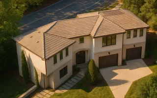 Plan  15-1145 - Poplar Cove Cottage  | Mediterranean Garage - 4-Bed, 4-Bath, 3,500 SF
