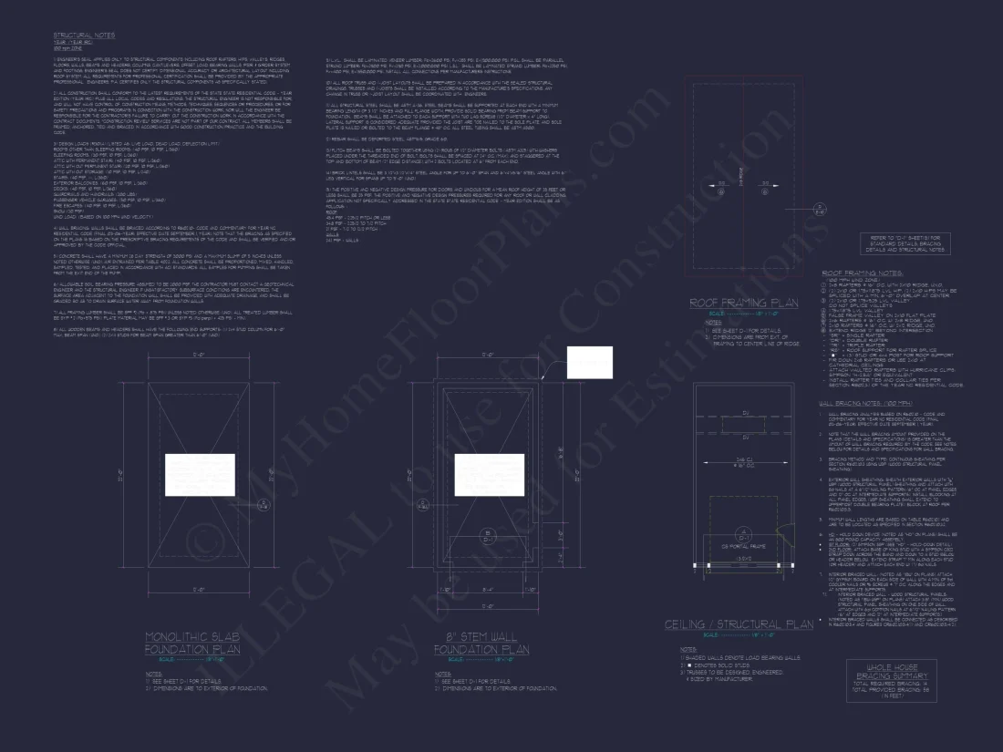 Compact Garage and Workshop house Plan with Blueprint Designs