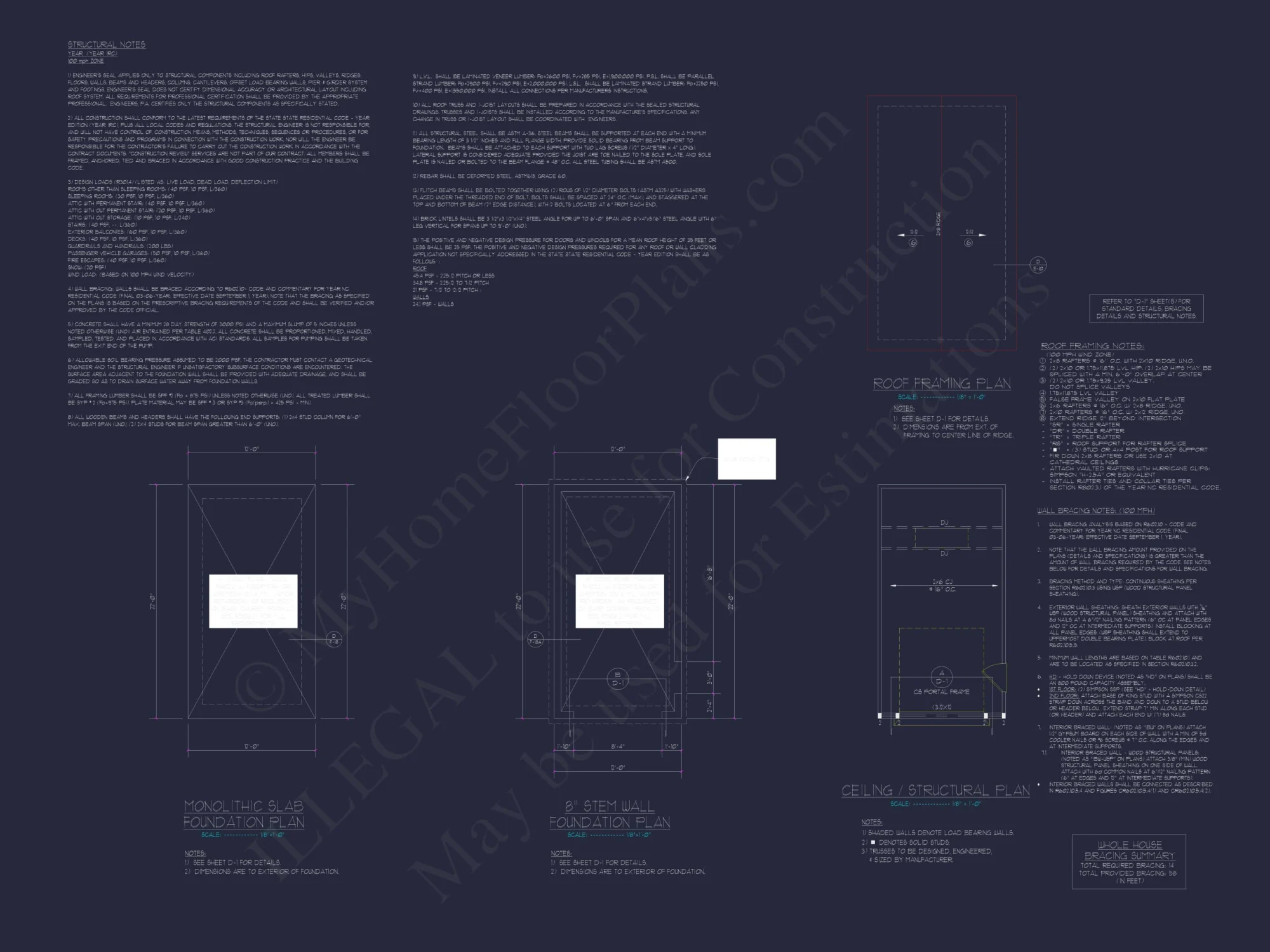 Compact Garage and Workshop house Plan with Blueprint Designs