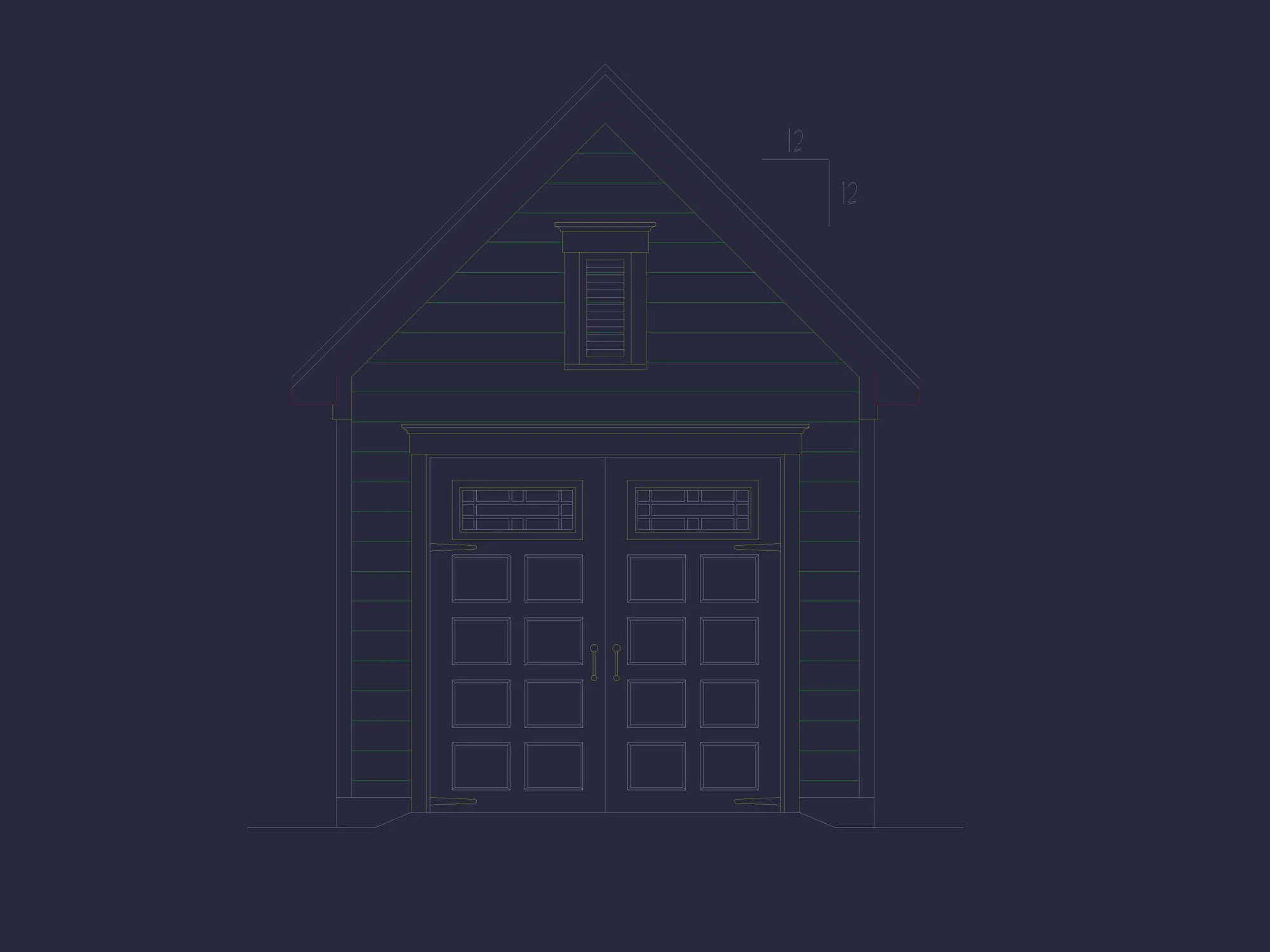 Compact Garage and Workshop house Plan with Blueprint Designs