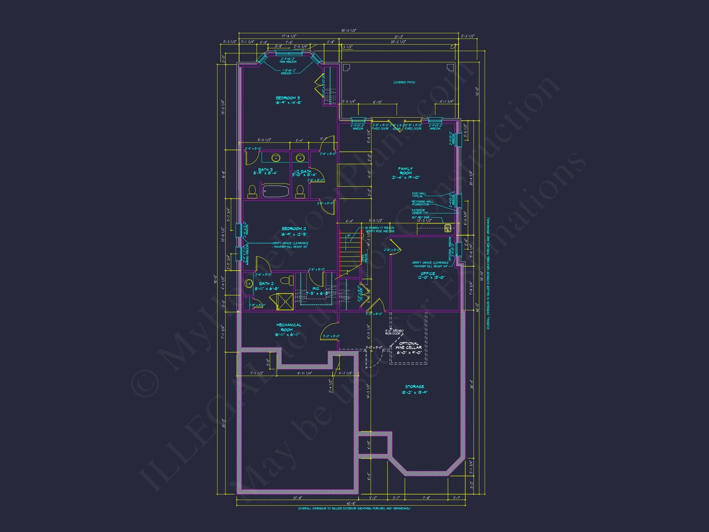 8-1777 HOUSE PLAN - Elegant 2-Story French Country House Plan with Vaulted Ceilings & CAD Blueprints 12 8-1777 HOUSE PLAN - Elegant 2-Story French Country House Plan with Vaulted Ceilings & CAD Blueprints - Image 12