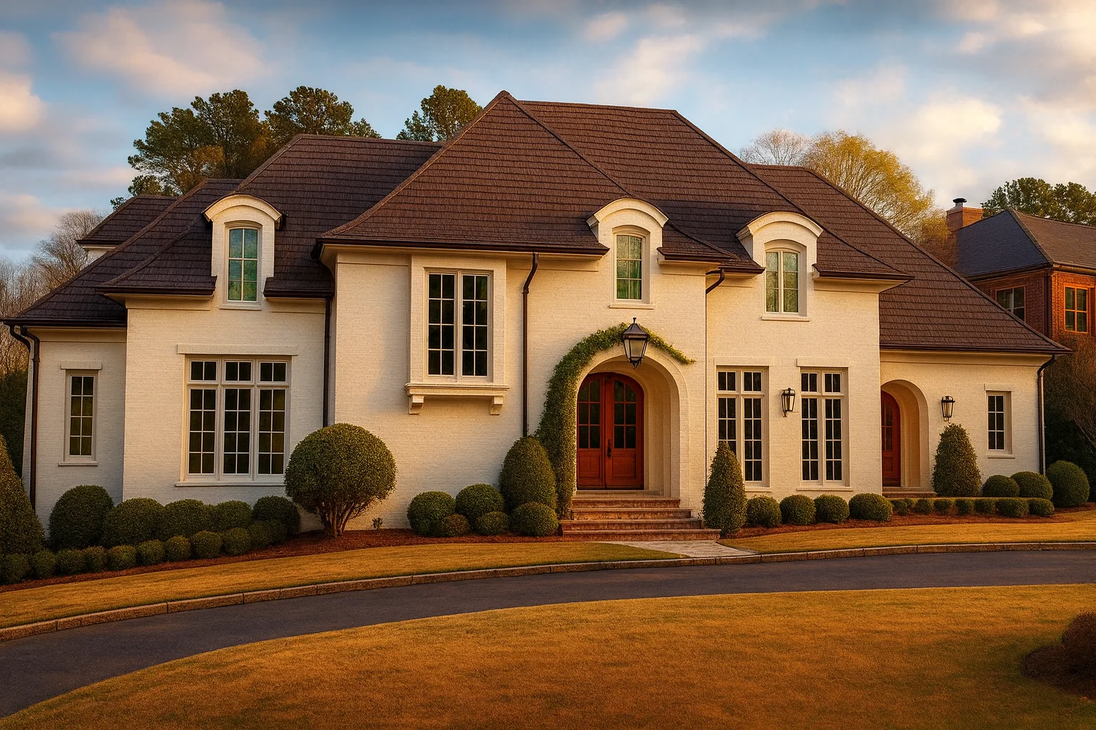 French Country House Plan with 5 Bedrooms and Elegant 2-Story Layout