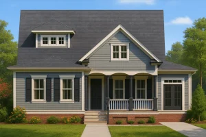 Luxury House Plans 4 Craftsman-style house plan offers 1,916 heated sq. ft., 4 bedrooms