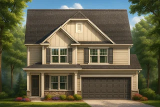 Townhome Floor Plans 11 2-story house plan with 2,575 heated sq. ft.