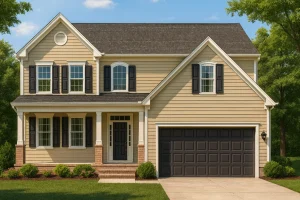 Modern Craftsman House Plan Spacious Designs with 54'-0 Depth