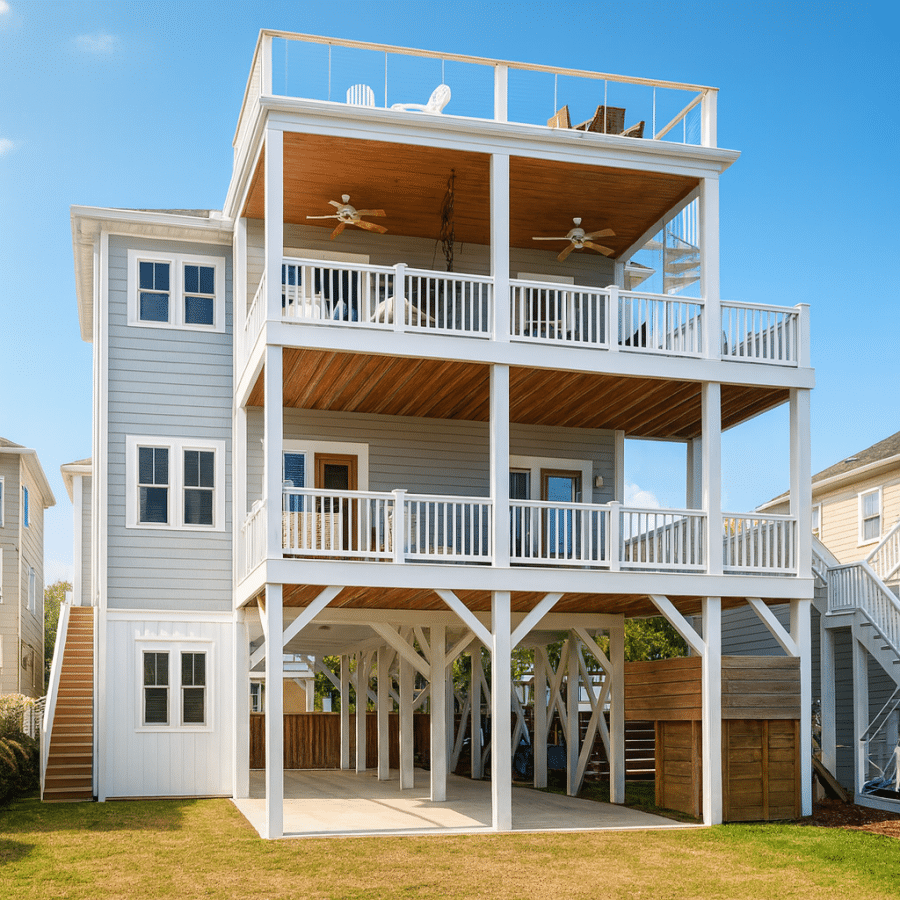 Flexible 3-Story Home Plan with Modern Architecture Designs