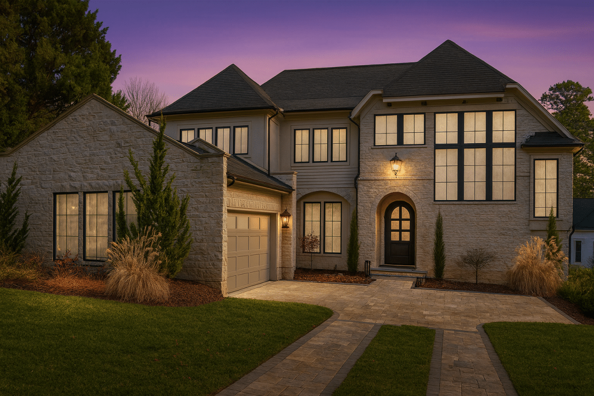 Modern House Floor Plan with CAD Designs