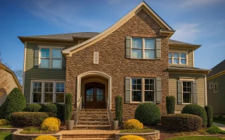 Plan  14-1211 - Auburn Springs Cottage  | New American - 4-Bed, 5-Bath, 4,783 SF