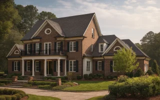 Plan  15-1245 - Holly Point Manor |  Colonial - 4-Bed, 3.5-Bath, 6,489 SF