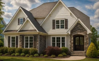 Plan  15-1783 - Aster View Hall |  New American - 3-Bed, 3.5-Bath, 6,172 SF