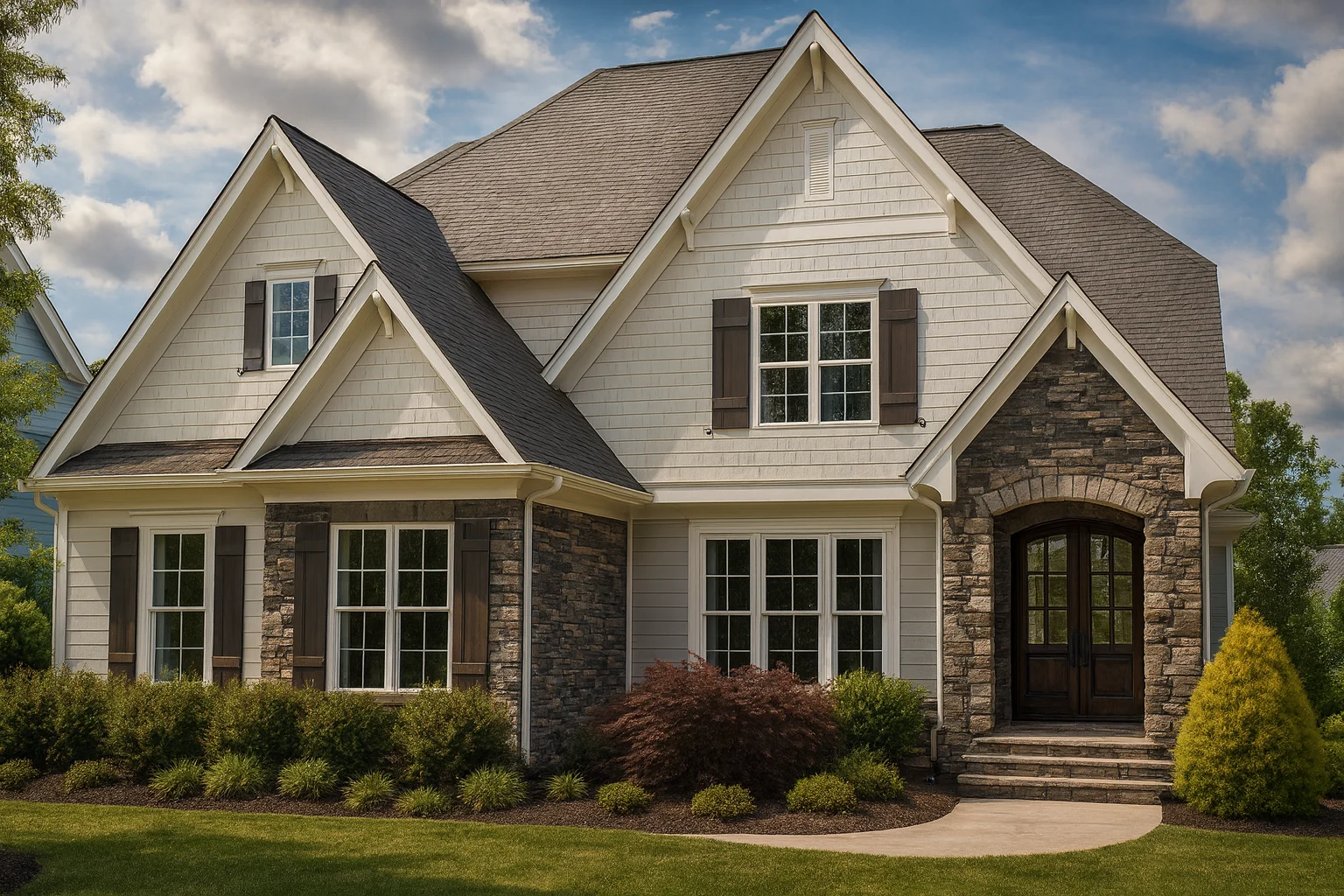 4-Bed, 3.5-Bath, 2,604 SF Craftsman House Plan