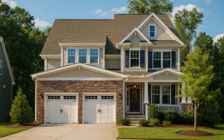 Plan  16-1733 - Long Crossing | New  American - 4-Bed, 0.5-Bath, 3,326 SF