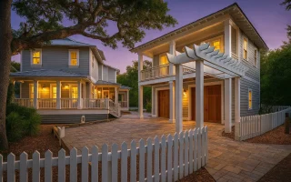 Plan  20-1125 - Aster Glen Hall |  Coastal Traditional - 7-Bed, 7-Bath, 3,964 SF