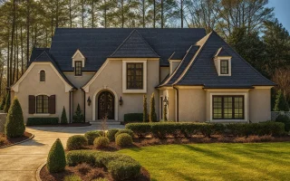 Plan  15-1434 - Aster View Farmhouse  | French Country - 5-Bed, 5-Bath, 4,547 SF