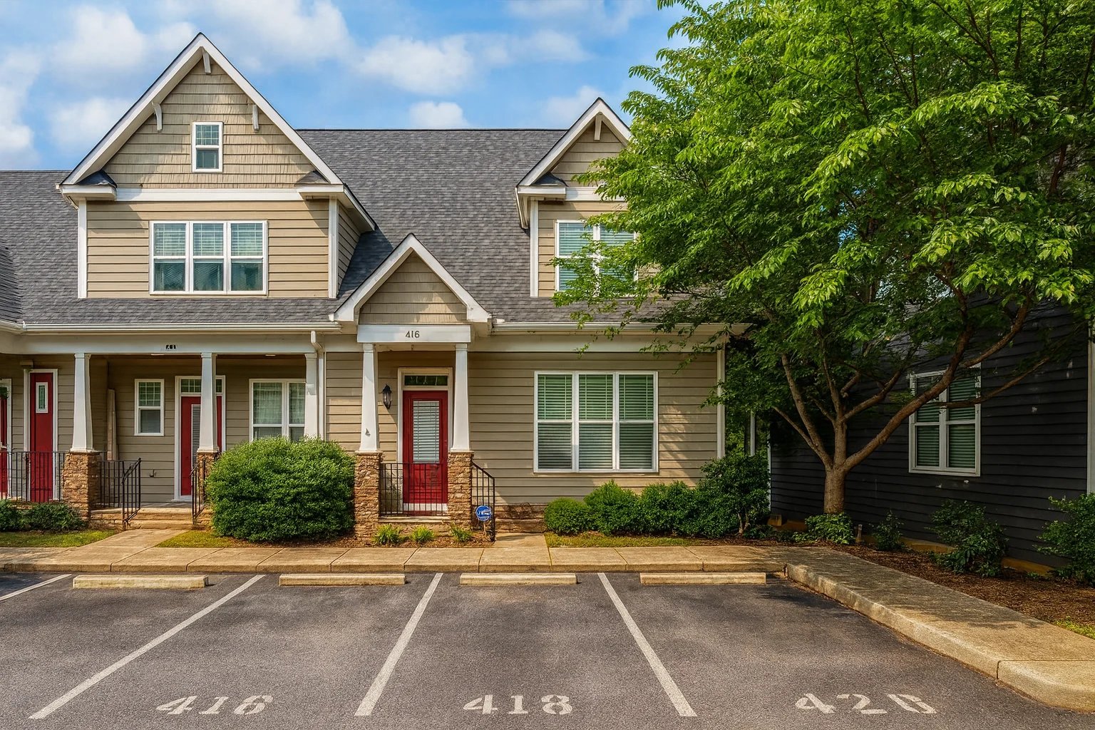 6-Bed, 7.5-Bath, 2,832 SF Craftsman Triplex House Plan