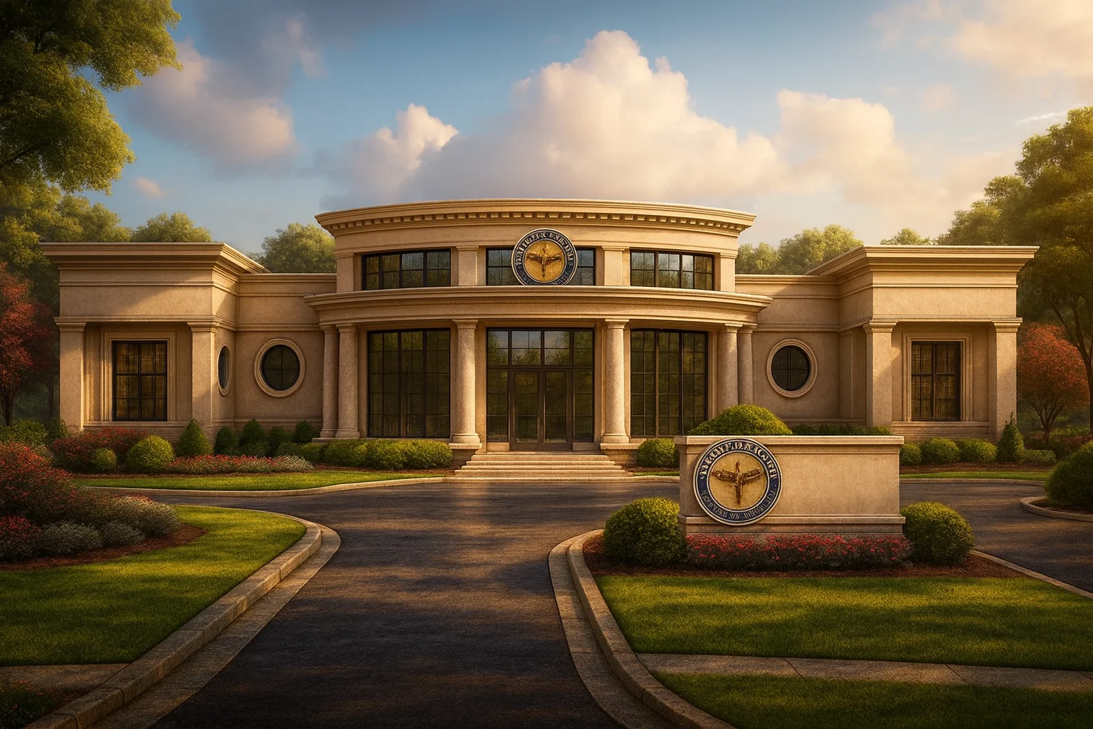 Affordable House Plans 6 5-Bed, 6-Bath, 7,134 SF Neoclassical Medical Complex Plan