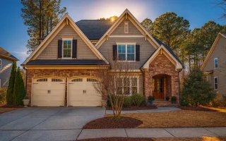 Plan  11-1030 - Auburn Bend Residence  | New American - 5-Bed, 5-Bath, 3,241 SF