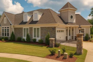 Modern Duplex Home Plan with Open Floor Plan Designs