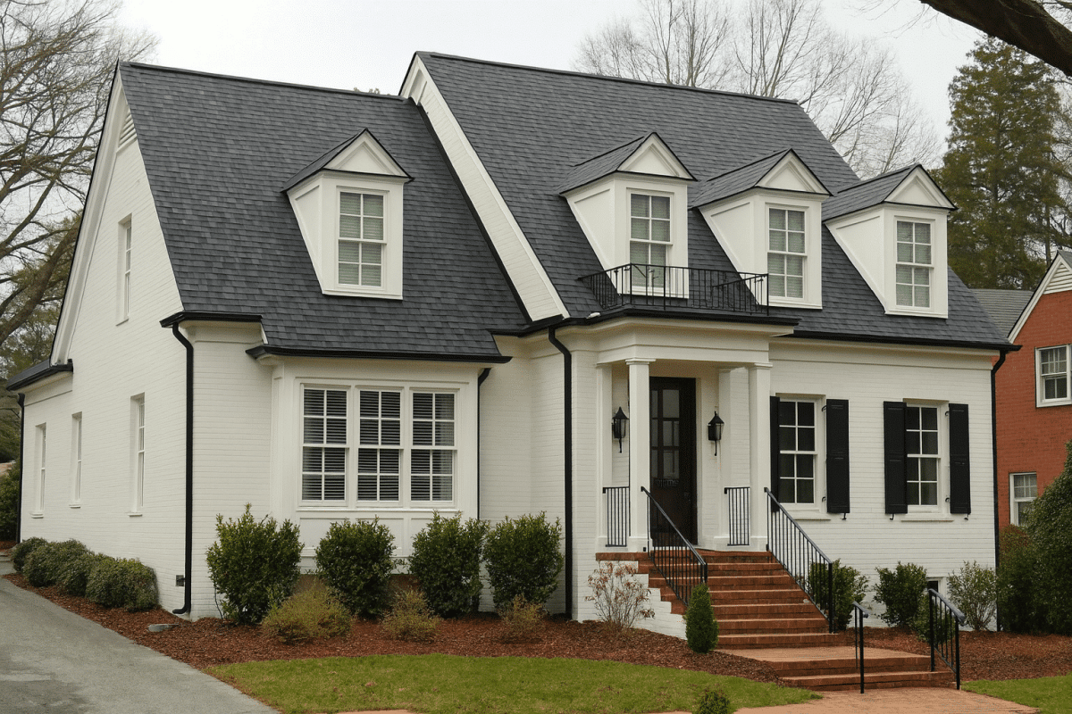 Colonial Revival Home Floor Plan with Timeless Architecture