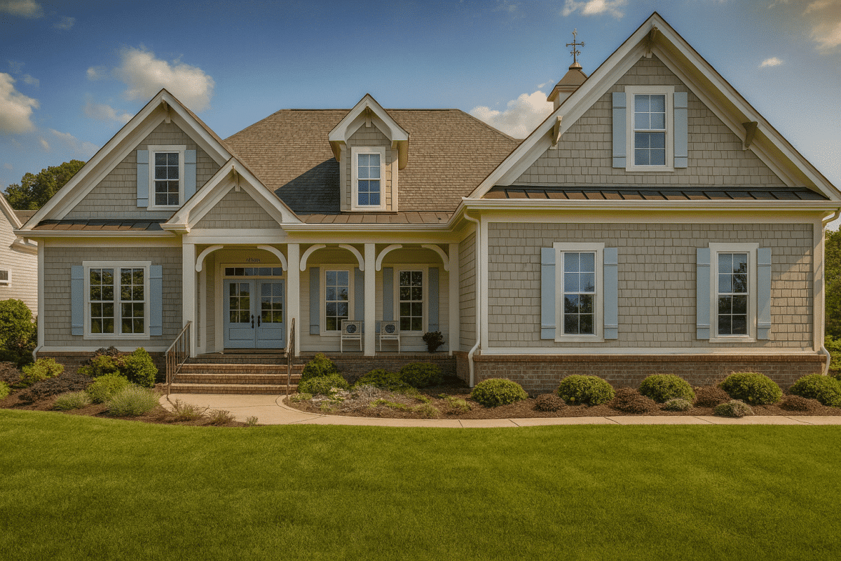 Elegant 3-Bedroom House Plan with Detailed Floor Designs