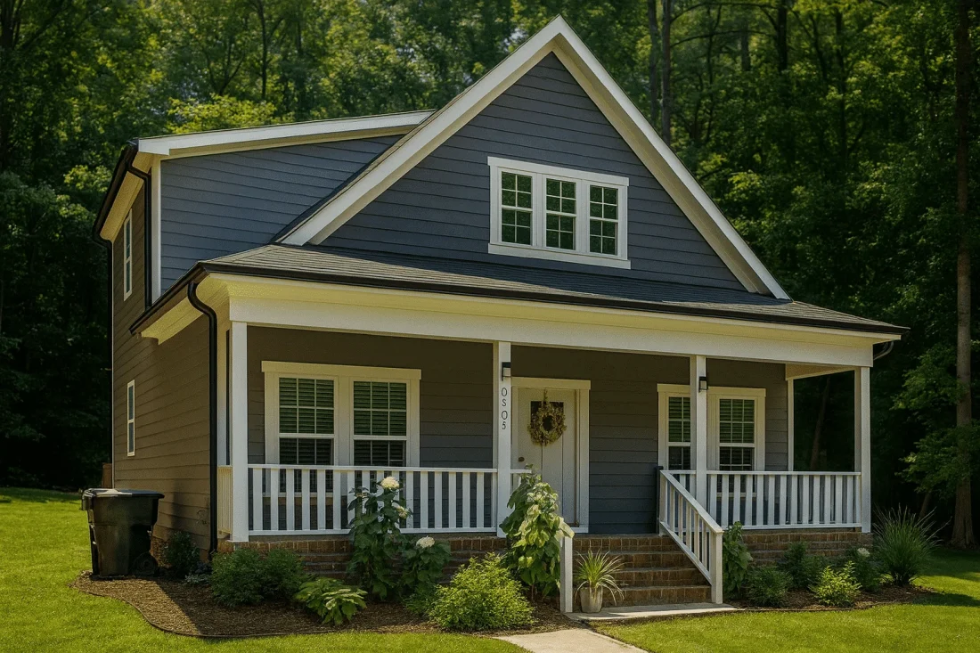 Charming 2-Story House Plan with Craftsman Touch & CAD Blueprints