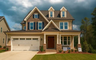 Plan  14-2135 - Rose Cove Cabin |  Neo-Colonial - 5-Bed, 3-Bath, 2,752 SF