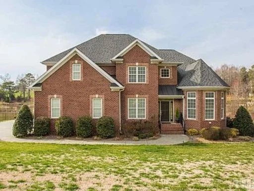 8-1397 HOUSE PLAN - Traditional Colonial Home Plan - 4-Bed, 3-Bath, 3,100 SF 2 Modern 2-Story Brick House Plan with Vaulted Great Room & 4 Bedrooms