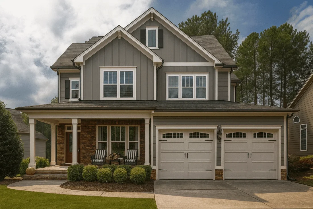 3-Story House Plan with Vaulted Ceilings, Bonus Rooms & CAD Blueprint