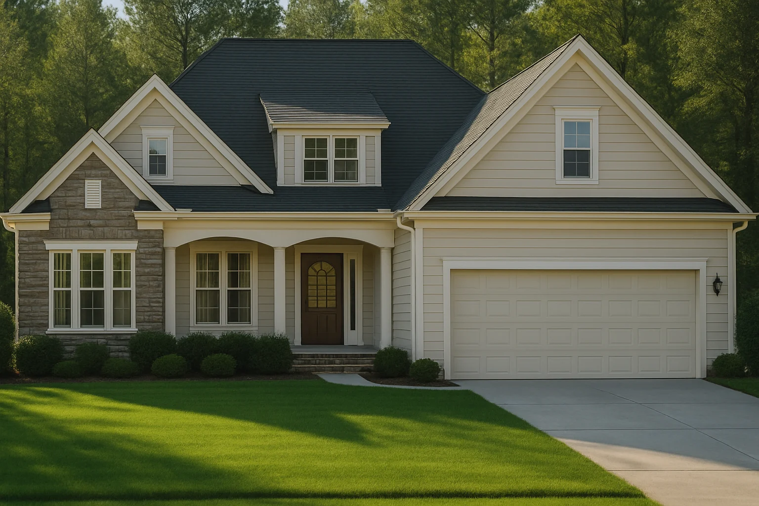 Modern Craftsman House Plan with Vaulted Ceilings and Smart Layout