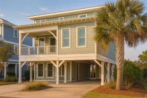 Stunning Coastal Home Plan with Modern Features and Blueprint Designs