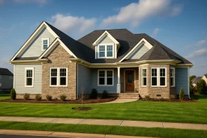 Luxury House Plans 10 Modern Home Blueprint with 1.5 Floors and CAD Designs