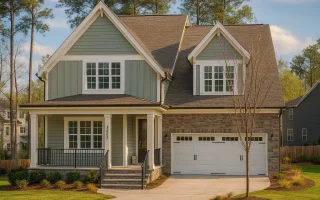 Plan  17-1951 - Auburn Glen Estate |  New American - 4-Bed, 3-Bath, 3,101 SF