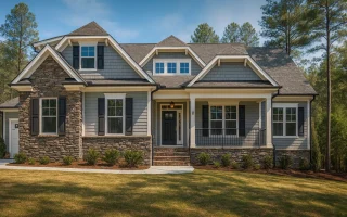 Plan  18-1725 - Harris Retreat | New  American - 4-Bed, 3-Bath, 2,878 SF