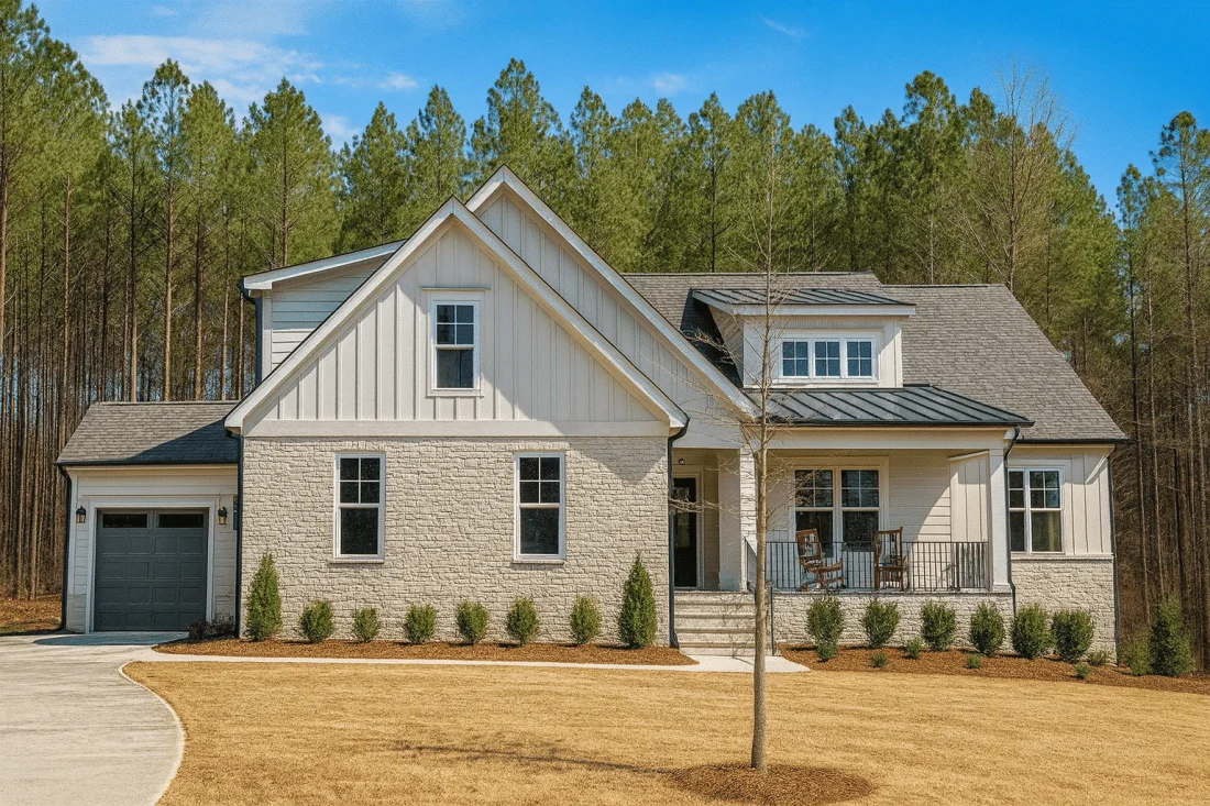 Craftsman Home Plan with 4 Bedrooms, Spacious CAD Designs