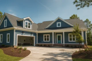 Elegant 1.5-Story House Plan with Bonus Room & Craftsman Design