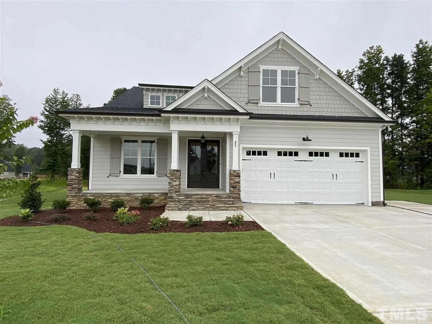 Beautiful 2-Story House Plan with Craftsman Design and CAD Blueprints