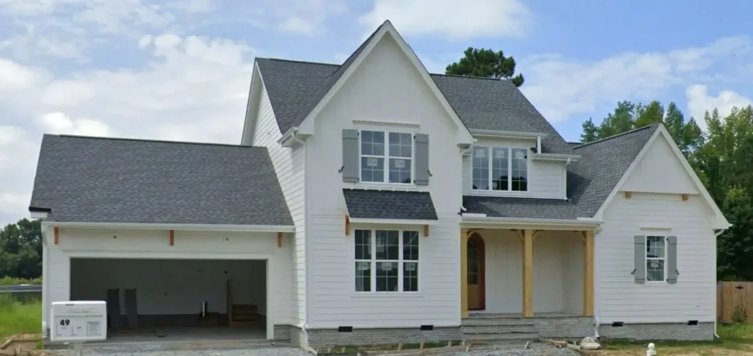 Elegant 2-Story Home Plan with Open Floor Layout and CAD Blueprints