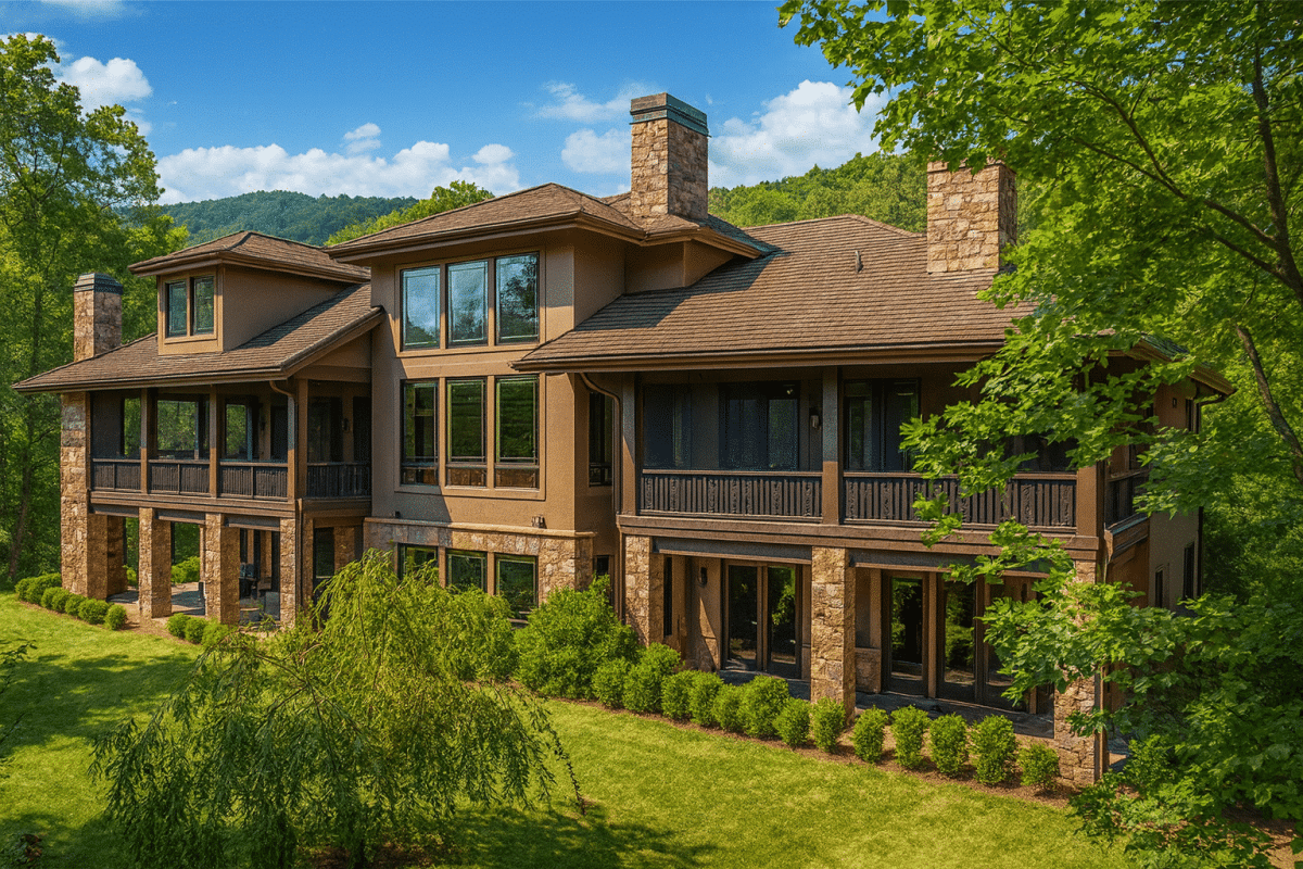 Luxury 3-Story Craftsman House Plan with Elevator, Wine Room & Finished Basement