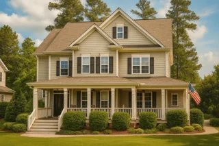 Elegant 5 Bedroom Colonial House Plan 2719 Sq Ft With Open Layout