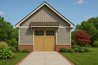 Simple Garage Floor Plan Detailed Blueprint Designs in CAD