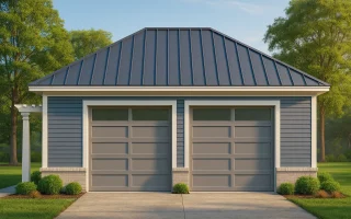 Plan  13-2020 - Holly Springs Estate  | Carriage House - 0-Bed, 1-Bath, 1,070 SF