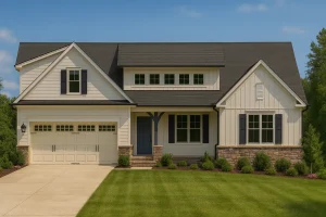 Custom 2-Story House Plan with 3 Bedrooms, 3.5 Baths & Craftsman Charm