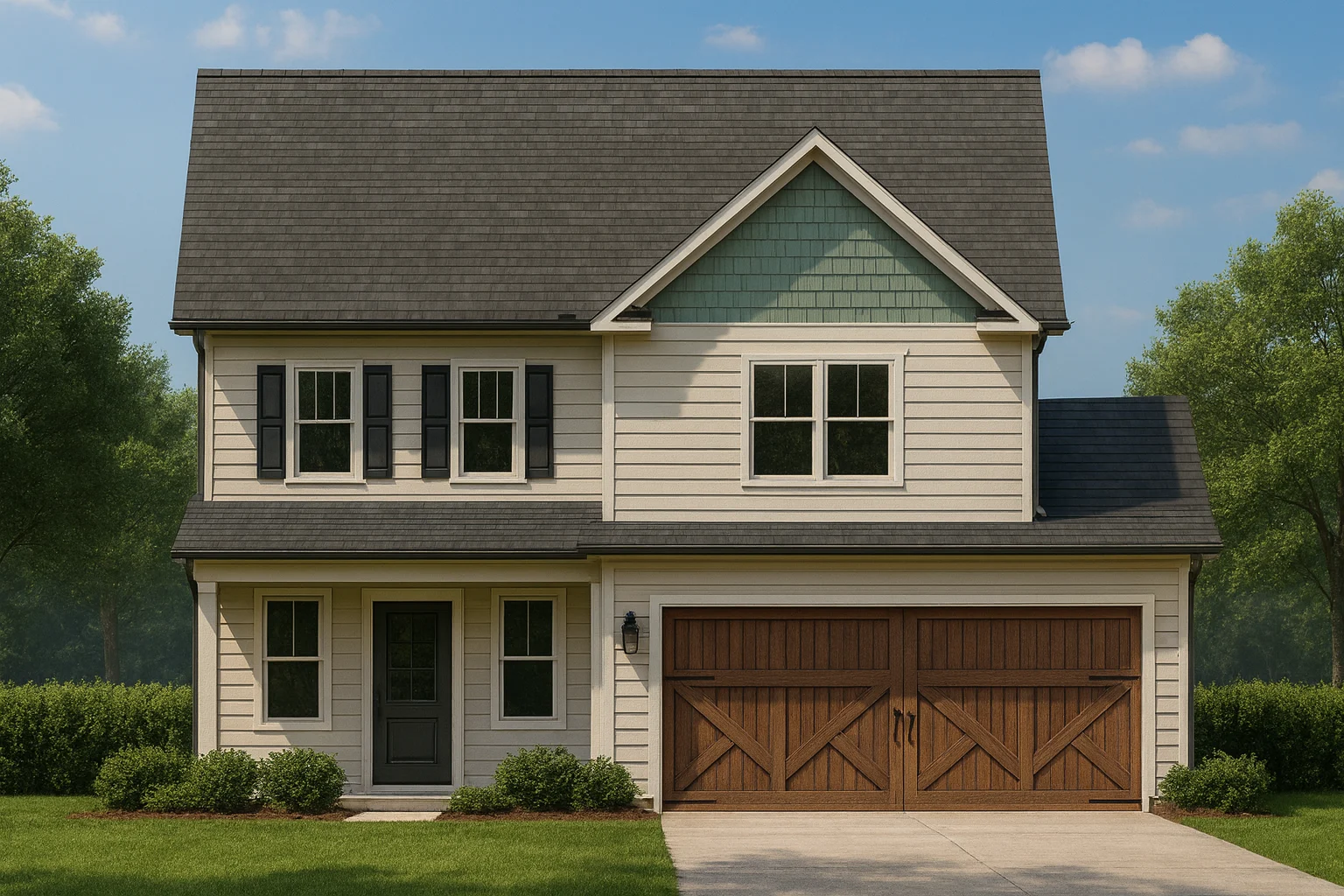 Traditional Craftsman House Plans 5 Modern Craftsman Home Floor Plan with 2-Story Design and CAD